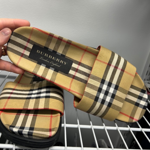 Burberry Other - Burberry Novacheck Hardbottom Slides